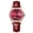 SJ8200-rose red, variant on Women Calendar Week Vintage Japanese Automatic Self-Winding Mechanical Movement 8205 Sapphire Crystal Wrist Watch Stainless Steel Ceramic Leather Luminous Clock