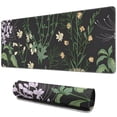 thumbnail image 1 of Enjoy Maximum Precision with Our XXL Extended Gaming Mouse Pad: Large Desk Pad with Stitched Edges, Non-Slip Rubber Base, Perfect for Gaming or Office Work, Home Use - Weeds 31.5 x 11.8 inches, 1 of 7