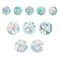 thumbnail image 3 of 8PCS Star Static Window Clings Anti-Collision Prevent Bird Glass Decals Stickers Alert Decals Non Adhesive Prismatic Vinyl Film Deflectors Ring Sun Catcher for Prevent Stop Birds, 3 of 9