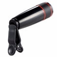thumbnail image 2 of Viaje Negro 8X Telescopio 10 en 1 Ojo de pez Gran angular Macro Teleobjetivo Mini trípode Soporte para teléfono Conjunto de lentes de cámara Inevent DZ4654-02B, 2 of 7