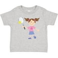 thumbnail image 3 of Inktastic Tennis Girl Girls Baby T-Shirt, 3 of 5