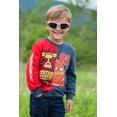thumbnail image 3 of Disney Pixar Cars Lightning McQueen Toddler Boys Fleece Sweatshirt 4T, 3 of 5