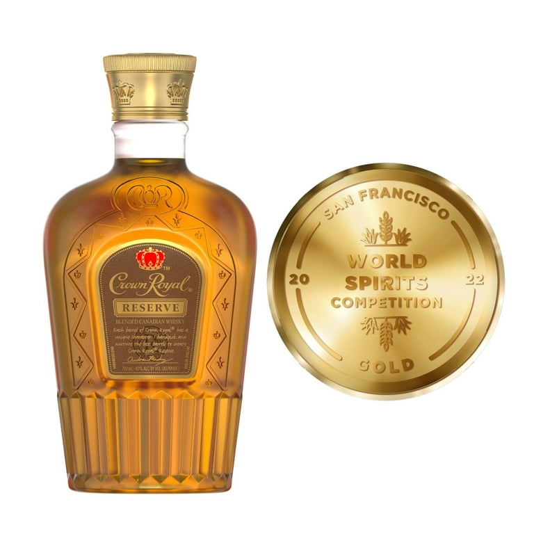 Ltd. Edition Crown Royal Gold Crown Whisky Old Fashioned Rocks