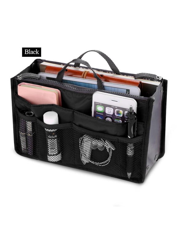 Women Fashion Travel Insert Handbag Organizer Bag Purse Liner Tidy Pouch Storage Tote Bag BETT