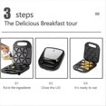 thumbnail image 2 of Paninis Press Sandwich Maker Breakfast Sandwich Maker EU Plug, 2 of 5