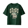 thumbnail image 2 of Star Wars The Mandalorian And Grogu Reach For The Bounty Youth T Shirt (Forest Green, XS-XL), 2 of 4