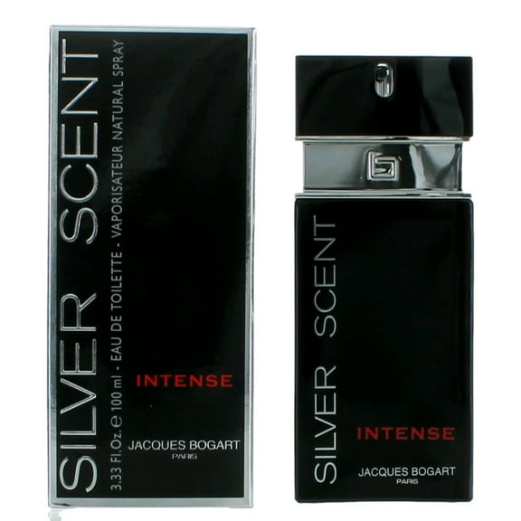 Silver Scent Intense by Jacques Bogart, 3.4 oz Eau De Toilette Spray for Men
