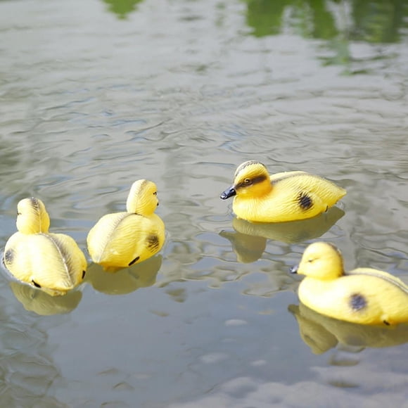 Ración de Jardín Cola señuelo de Plástico 6 piezas Pato flotante señuelo