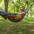thumbnail image 5 of Equip Polyester Camping Travel Hammock, 1 Person, Photo Real Trout Fishing, Size 108" L x 56" W, 5 of 8