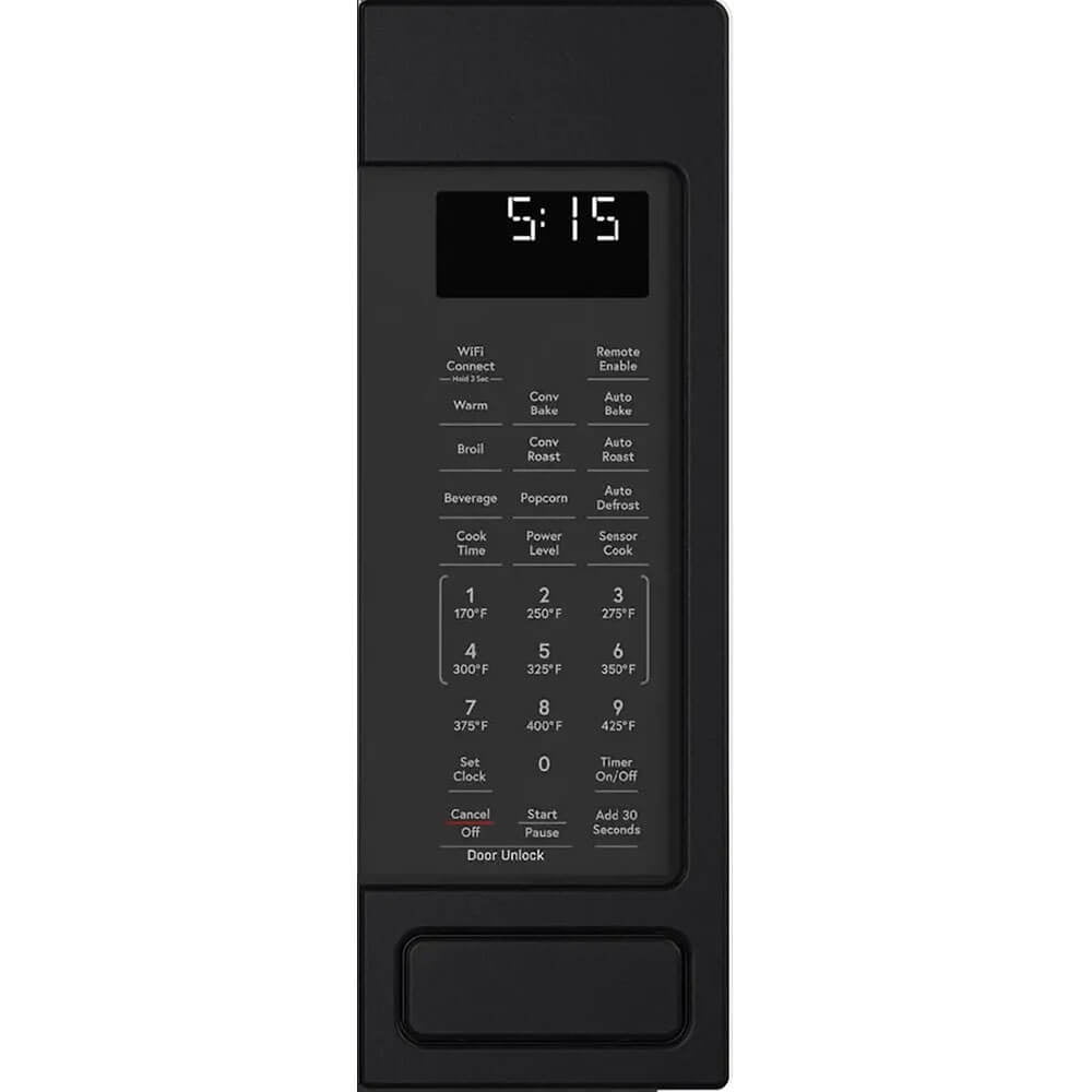 Café CCWK15C1WDS 1.5 Cu. Ft. Matte Black Countertop Microwave