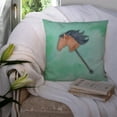 thumbnail image 3 of Carolines Treasures BB7366PW1414 Stick Horse Watercolor Fabric Decorative Pillow  14Hx14W multicolor, 3 of 4