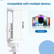 Selfie Stick Tripod for Phone, Bluetooth Remote, Extendable 25.6 Inch, Portable Phone Tripod Stand, Adjustable Smartphone Holder for Travel Video Recording Live Streaming