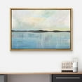 thumbnail image 3 of wall26 Framed Canvas Print Wall Art Pastel Watercolor Blue Ocean Sea Landscape Abstract Shapes Illustrations Modern Art Decorative Contemporary for Living Room, Bedroom, Office - 24x36 Natural, 3 of 5