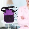 thumbnail image 6 of yuksok Nurse Fanny Pack Tool Belt Bag Adjustable Strap Multi Pocket Utility Hip Bag, 6 of 9