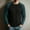 Black, variant on Men's Baseball Style Crew Neck Tops, Long Sleeve Soft Jersey Feel Pullover Tee Shirts for Casual Everyday Wear(Black,XXL)
