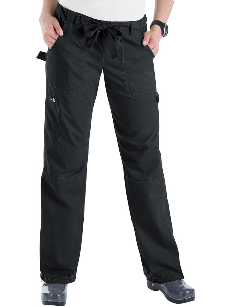 womens black cargo pants petite