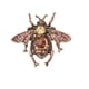thumbnail image 4 of Broche de ,Pin de ,Broche ,Joyería de moda,broche de cristal,Alfiler de animales,Ropa y Accesorios,Broche de ropa,Broche de mujer,Joyería de mujer Sunnimix Broche de abeja, 4 of 8
