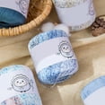 3 Rolls Singed Cotton Crafting Thread Fade Resistant Fiber For Sewing ...