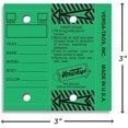 thumbnail image 4 of GFDYREE GREEN - Genuine Key Tags, Self-Protecting (250 tags per box with metal rings), 4 of 5