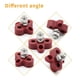 thumbnail image 4 of Nylon, Fibra de Barco DC48V Heavy Duty Single Terminal Stud M8 Bloque de Distribución de Energía Rojo, 4 of 9