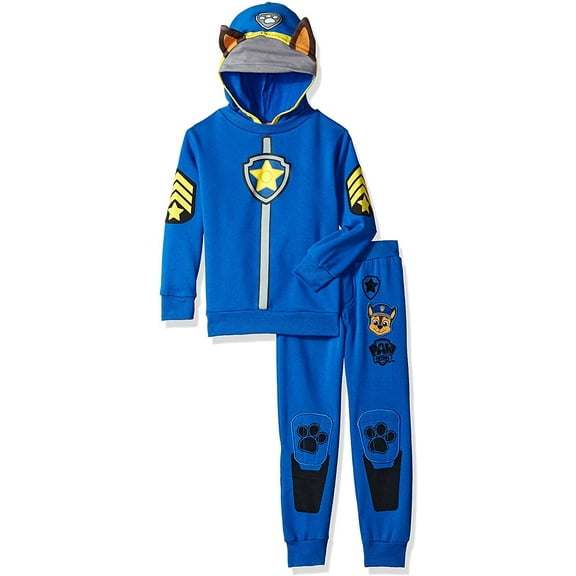 Nickelodeon Boys' 2 Piece Chase Paw Patrol Hoodie and Pant Set