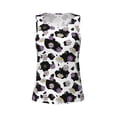 thumbnail image 5 of Goofa Daisies Flowers Printed Womens Workout Tops for Women Sleeveless Yoga Shirts Athletic Running Tank Tops Sleeveless Gym Clothes Workout Apparel-Medium, 5 of 9