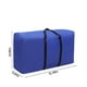 thumbnail image 3 of Bolsa de almacenamiento plegable grande de 100L con cremallera - Organizador impermeable para ropa y árbol de Navidad, 31,49" x 18,89" x 9,84", 3 of 9