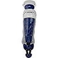 thumbnail image 3 of Rawlings Velo Baseball Adult Leg Guards | Navy/White | Adult, 3 of 3