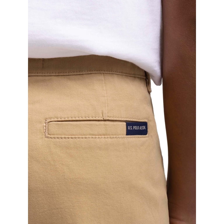U.S. Polo Assn. Boys Twill Hartford Short, Sizes 4-18 - Walmart.com