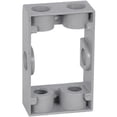 thumbnail image 1 of Hubbell Electrical Extension Rectangulaire EB50-6 - Gris, 1 of 1