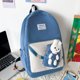 thumbnail image 4 of Mochila casual de moda Mochila linda con cremallera Mochila de gran capacidad con adorno de conejo JShteea Para Estrenar, 4 of 8