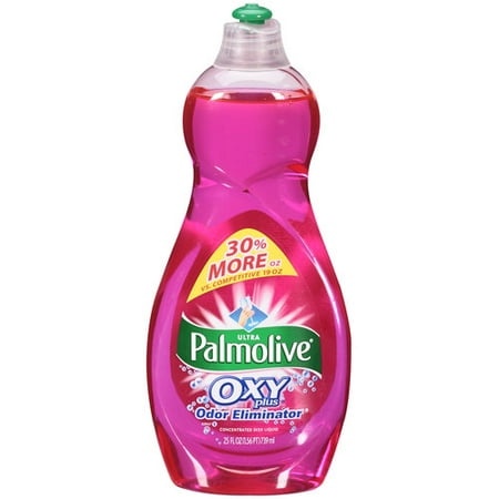 Palmolive Ultra Oxy Plus Odor Eliminator Dish Liquid, 25 oz