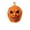 Halloween Mask #27, variant on Halloween Pumpkin Latex Mask, Creepy Jack-o-Lantern Full Face Headgear with Realistic Wrinkled Texture for Masquerade Party and Haunted House Props
