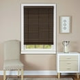 thumbnail image 2 of Traditional Elegance Cordless Madera Falsa 2" Faux Wood Plantation Blind 39x64 - Mahogany, 2 of 2