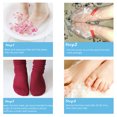 thumbnail image 4 of fastboy Foot Sock Exfoliating Pedicure Callus Patch Unisex Peeling Dead Skin Remover Sheet, Aloe, 4 of 7