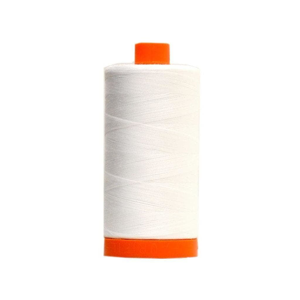 Aurifil Cotton Thread Mako 50wt Large Spool 1422 yards/1300 meters MK50SC6-2021 