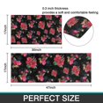 thumbnail image 7 of Pioneer Flower Floral Print Pattern Kitchen Rugs Sets Of 2,Anti Fatigue Kitchen Mat Rugs Non Slip Washable,Decorative Kitchen Floor Mats for Kitchen,Sink,Laundry,17"x30"+17"x47", 7 of 7