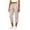Light Khaki, variant on Vivianyo HD Women's Linen Blend Summer Jogger Capri Pants, Elastic Cuff Elastic Waist Side Pocket Solid Cropped Jogger Trousers for Women Outdoor Running, Women's Light Army Green, Sizes S-2XL