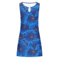 thumbnail image 4 of Fankiway Robe Débardeur Imprimée d'Été Sans Manches pour Femmes Robes d'Été en Solde Robes pour Femmes Grande Taille en Solde, 4 of 5