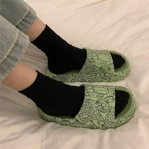 Chanclas Sandalias Mujer Hombre Con Cómodas Sandalias Interiores Y Exteriores Zapatillas Deportivas Planas Wmkox8yii nm9711