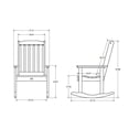 thumbnail image 5 of Highwood Lehigh Rocking Chair - Outdoor, Eco-friendly, Synthetic Wood, 5 of 6