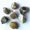 Gray agate, variant on 10PCS Natural Gemstone Necklace Chakra Stone Pendant Energy Healing Crystal-Fluorite