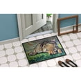 thumbnail image 2 of Wolf and Hummingbird Doormat 24x36, 2 of 4