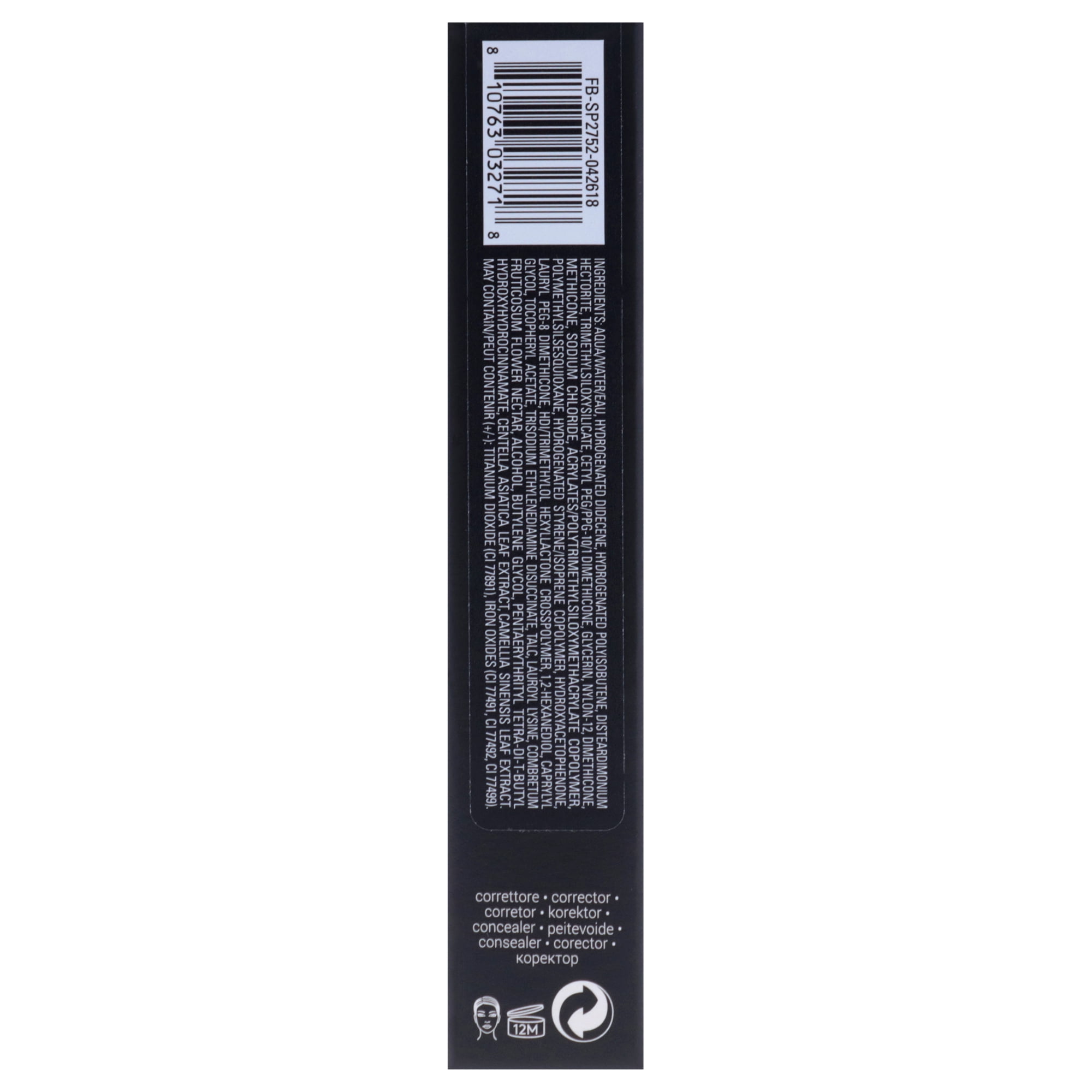 Pro Filtr Instant Retouch Concealer - 270 Medium With Cool Peach Undertone by Fenty Beauty for Women - 0.27 oz Concealer