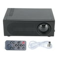 thumbnail image 2 of Small Projector 1080P 100ANSI 6000LM Brightness HIFI Stereo Speaker Portable Projector with HD Multimedia Interface for Home Outdoor, 2 of 7