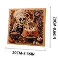thumbnail image 6 of Halloween Pearl Art Kit, Cute Ghost 3D Diamond Art DIY Craft Kit with Resin Pearls, Halloween Wall Decor Painting for Beginners, Fall Home Decoration, Seasonal Party Activity & Handmade Gift, 6 of 6