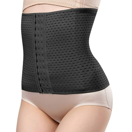 Hassda Clearance Lingerie for Women Women Waist Trainer Corset Belt Under Clothes Sport Long torso Shapewear S-5XL