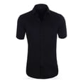 thumbnail image 1 of Camisa De Fibra De Bambú For Hombre, Camisa Informal De Una, 1 of 2