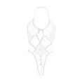 thumbnail image 4 of Clearance Sale 2025 Intimates Ladies Three Point Lace Open Back Clearance Lingerie, 4 of 6