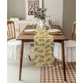 thumbnail image 3 of Table Runner Dresser Scarves 72 Inch Long, Summer Ice-cream Seamless Cake Linen Dining Table Runners Cherries Sweet Dessert Tabletop Scarf for Wedding Holiday Party Kitchen, 3 of 7
